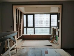 郑开橄榄城3居室施工工地